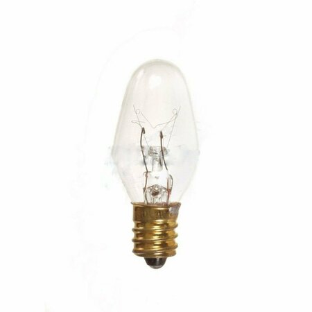 AMERICAN IMAGINATIONS 4W Oval Clear Night Light Replacement Bulb AI-37720